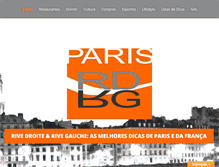 Tablet Screenshot of parisrivedroiterivegauche.com